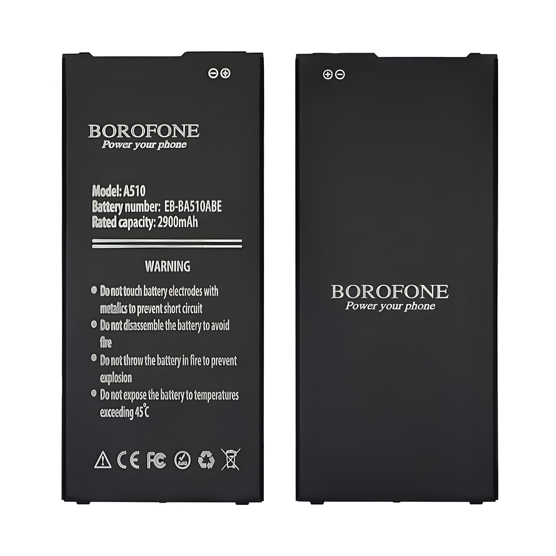 Акумулятор Borofone EB-BA510ABE для Samsung A510 A5 (2016), літій-іонний Акумулятор Borofone EB-BA510ABE для Samsung A510 A5 (2016), літій-іонний