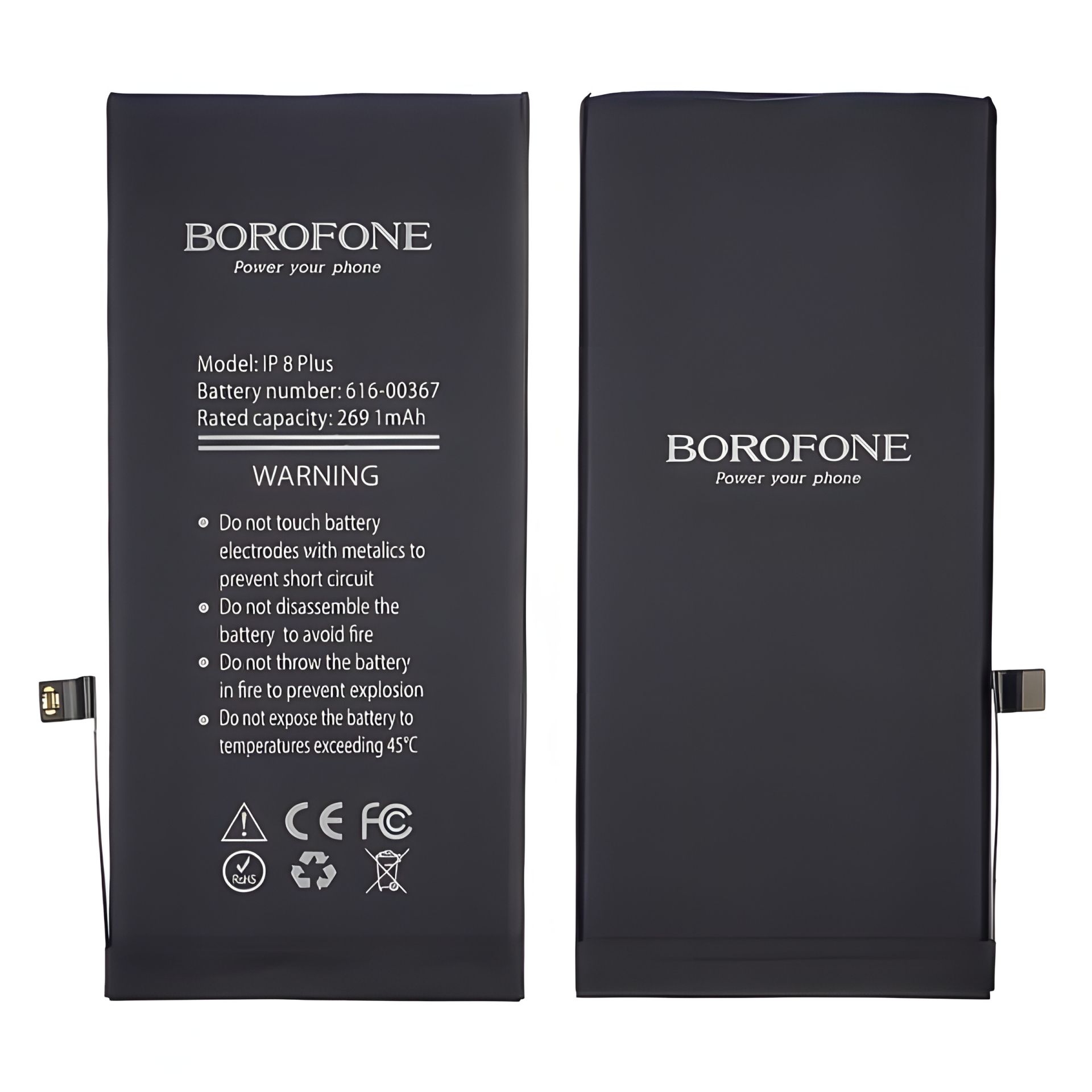 Borofone Аккумулятор для Apple iPhone 8 Plus Borofone Аккумулятор для Apple iPhone 8 Plus