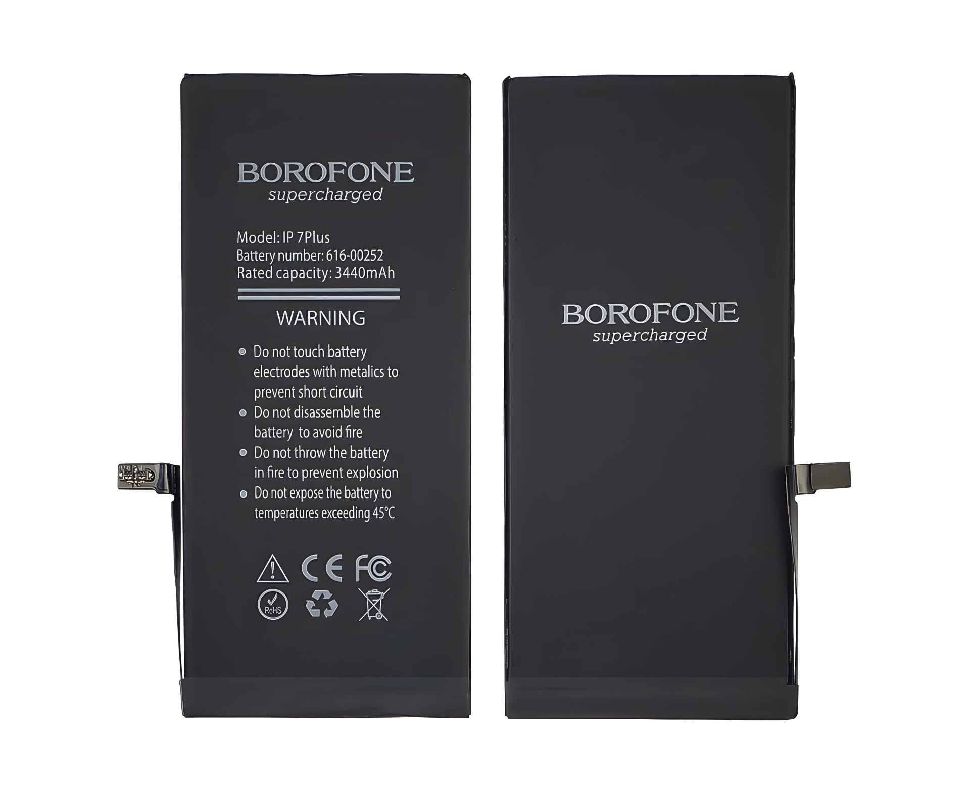 Акумулятор для Apple iPhone 7 Plus посилений Borofone (3440 mAh) Акумулятор для Apple iPhone 7 Plus посилений Borofone (3440 mAh)