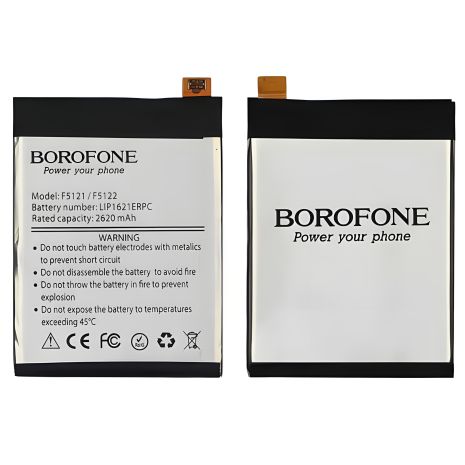 Borofone LIP1621ERPC Акумулятор для Sony F5121 Xperia X/F5122 Xperia X Dual/G3312 Xperia L1 Dual Borofone LIP1621ERPC Акумулятор для Sony F5121 Xperia X/F5122 Xperia X Dual/G3312 Xperia L1 Dual