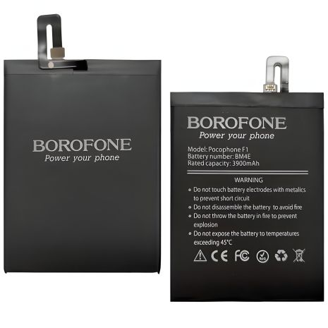 Аккумулятор Borofone BM4E для смартфона Xiaomi Pocophone F1 Аккумулятор Borofone BM4E для смартфона Xiaomi Pocophone F1