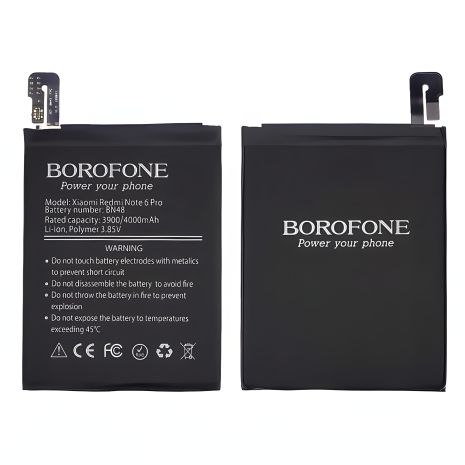 Акумулятор Borofone для Xiaomi Redmi Note 6 Pro BN48 Акумулятор Borofone для Xiaomi Redmi Note 6 Pro BN48