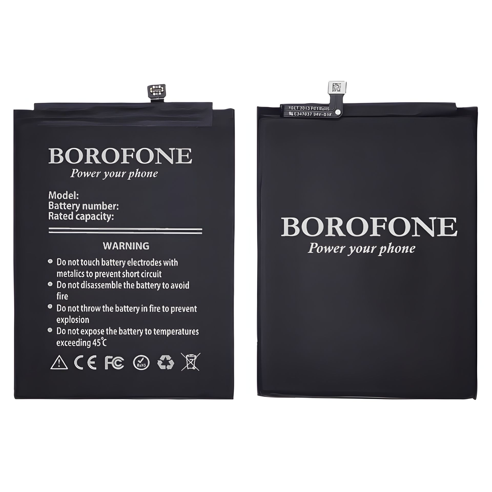 BN54 аккумулятор Borofone для Xiaomi Redmi Note 9/ Redmi 9/ Redmi 10X BN54 аккумулятор Borofone для Xiaomi Redmi Note 9/ Redmi 9/ Redmi 10X