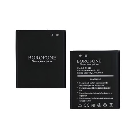 Аккумулятор Borofone BL253 для Lenovo A2010/ A1000/ A1010/ A1010a20 Аккумулятор Borofone BL253 для Lenovo A2010/ A1000/ A1010/ A1010a20