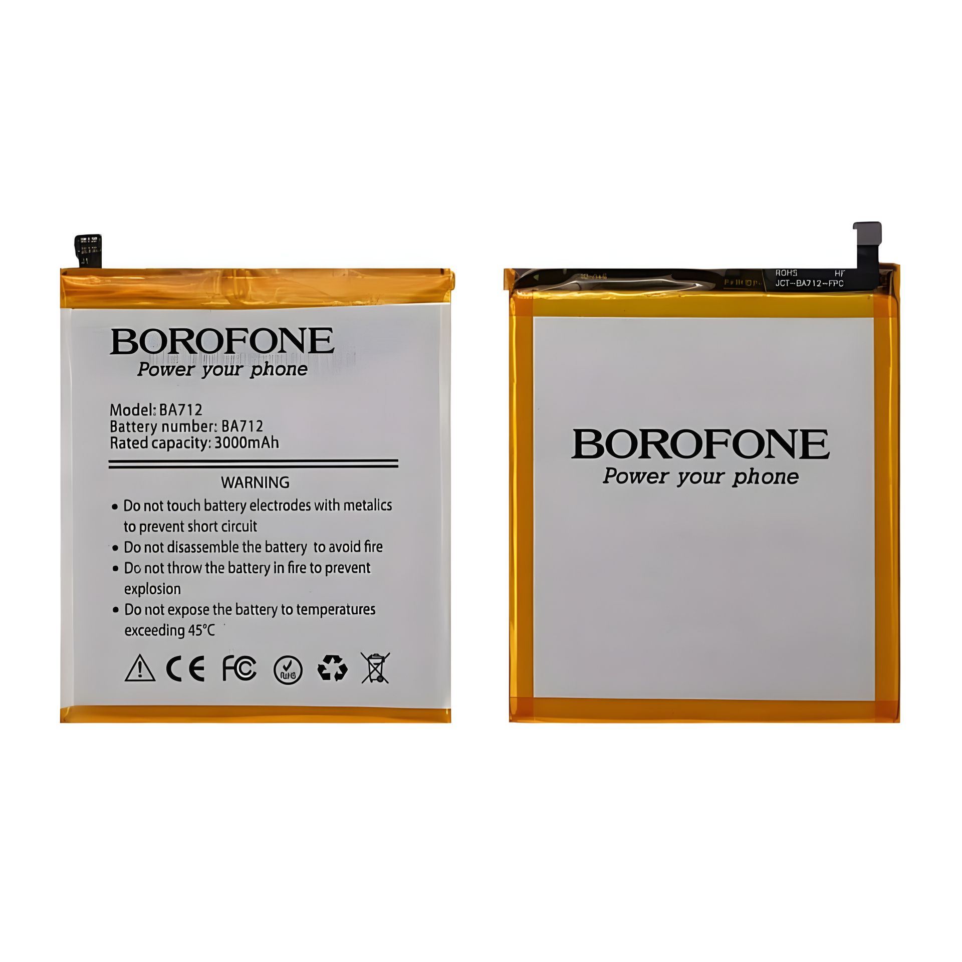 Акк. Borofone BA712 для Meizu M6S Акк. Borofone BA712 для Meizu M6S