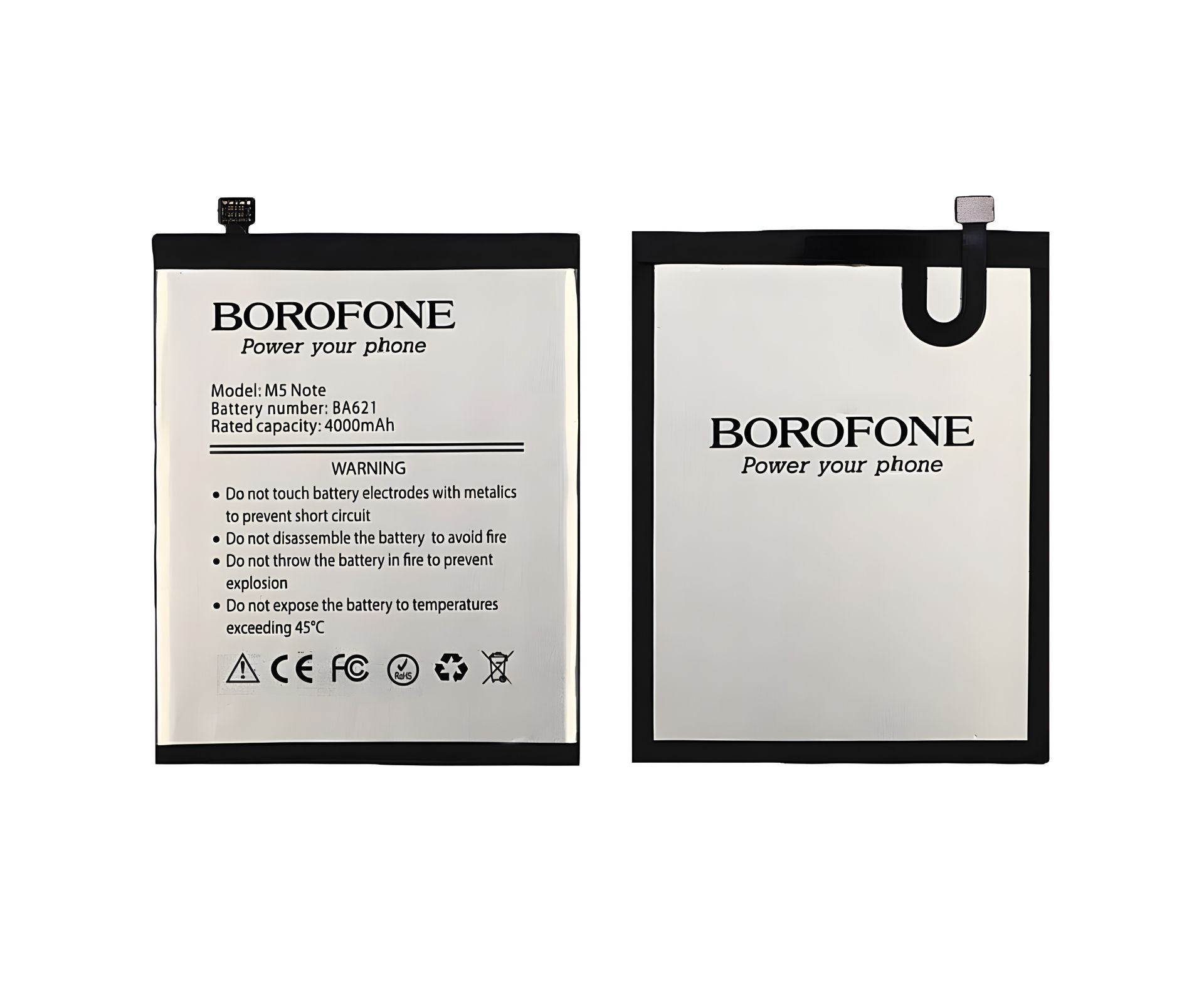 Акк. Borofone BA621 для Meizu M5 Note Акк. Borofone BA621 для Meizu M5 Note