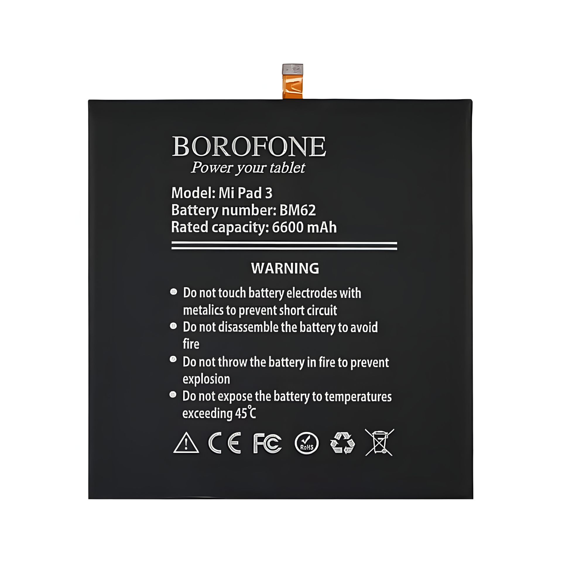 Аккумулятор Borofone BM47 для Redmi 4X/ Redmi 3/ Redmi 3S/ Pro Borofone Xiaomi 3/ Redmi 3X Аккумулятор Borofone BM47 для Redmi 4X/ Redmi 3/ Redmi 3S/ Pro Borofone Xiaomi 3/ Redmi 3X