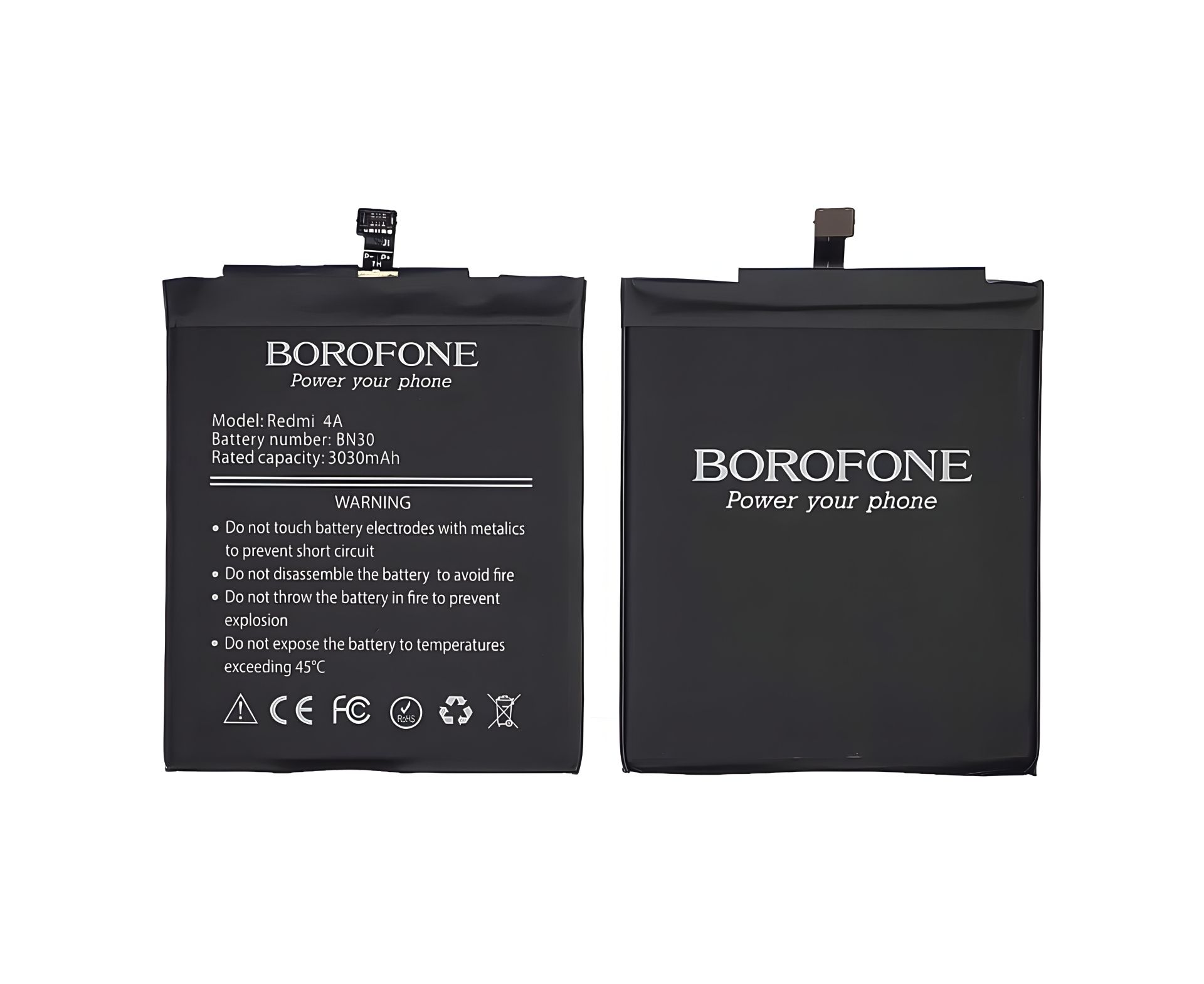 Батарея Borofone BN30 для Xiaomi Redmi 4A Батарея Borofone BN30 для Xiaomi Redmi 4A