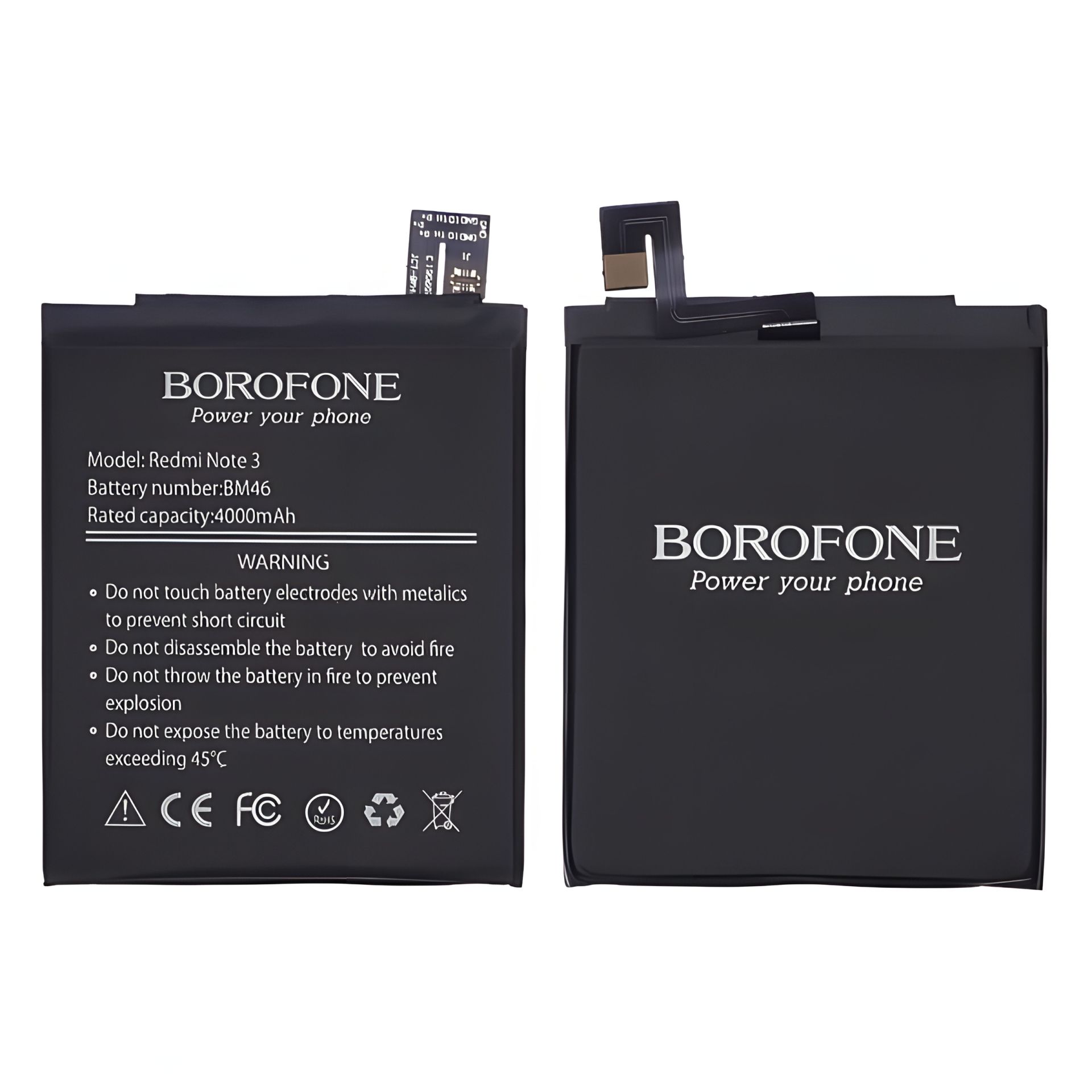 Аккумулятор Borofone BL-45F1F для LG X230 K7 (2017)/ X240 K8 (2017) Аккумулятор Borofone BL-45F1F для LG X230 K7 (2017)/ X240 K8 (2017)