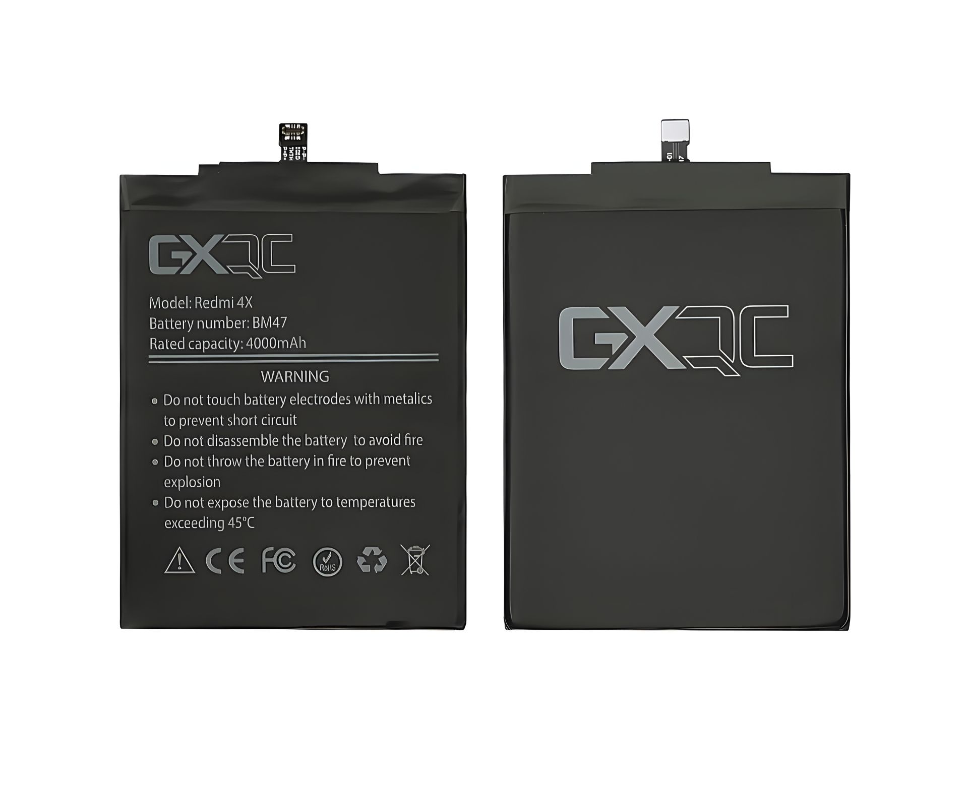 Аккумулятор для Xiaomi Redmi 4X/3/3S/3 Pro/3X GX BM47 Аккумулятор для Xiaomi Redmi 4X/3/3S/3 Pro/3X GX BM47