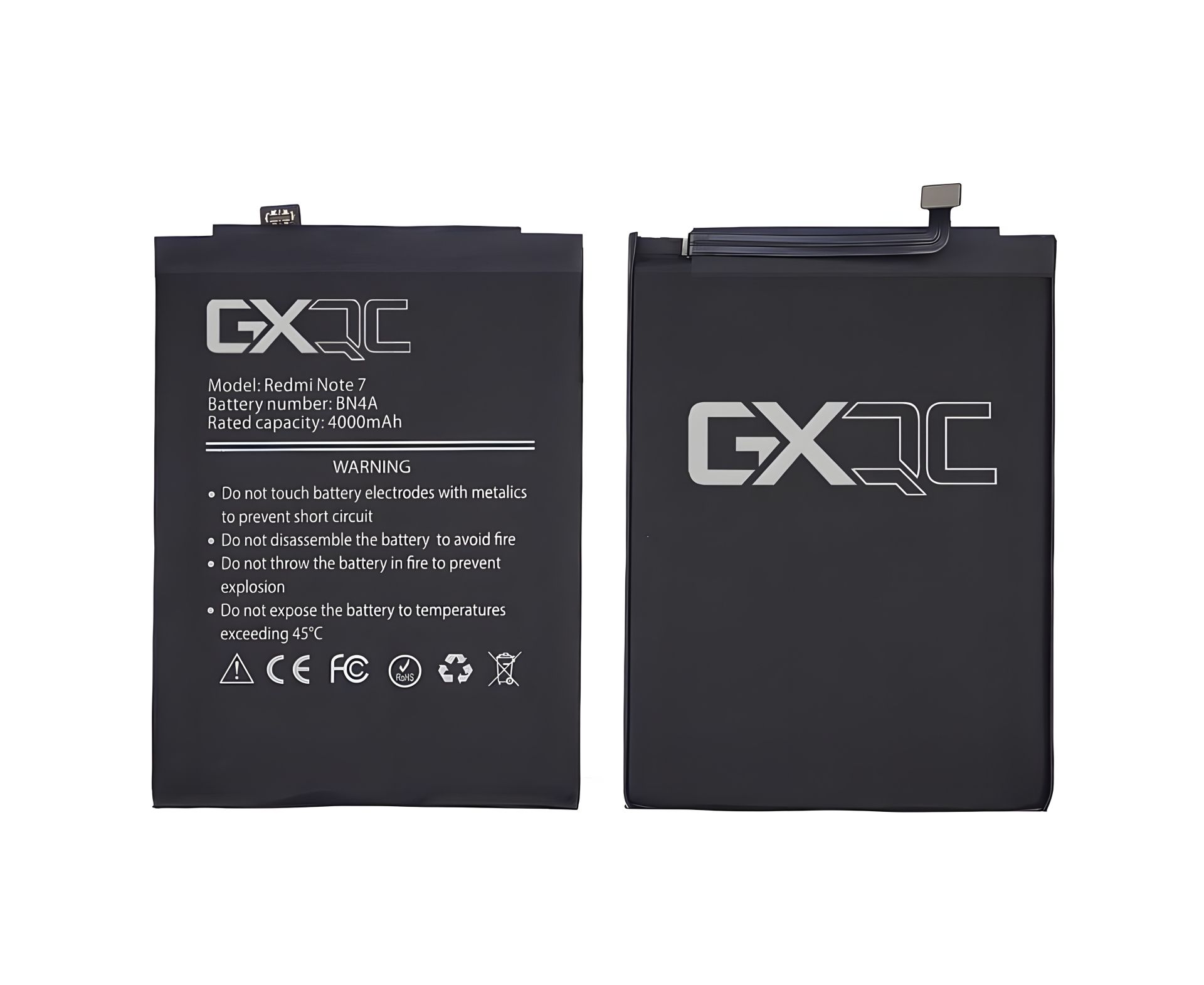 GX BN4A Аккумулятор для Redmi Note 7 от Xiaomi GX BN4A Аккумулятор для Redmi Note 7 от Xiaomi
