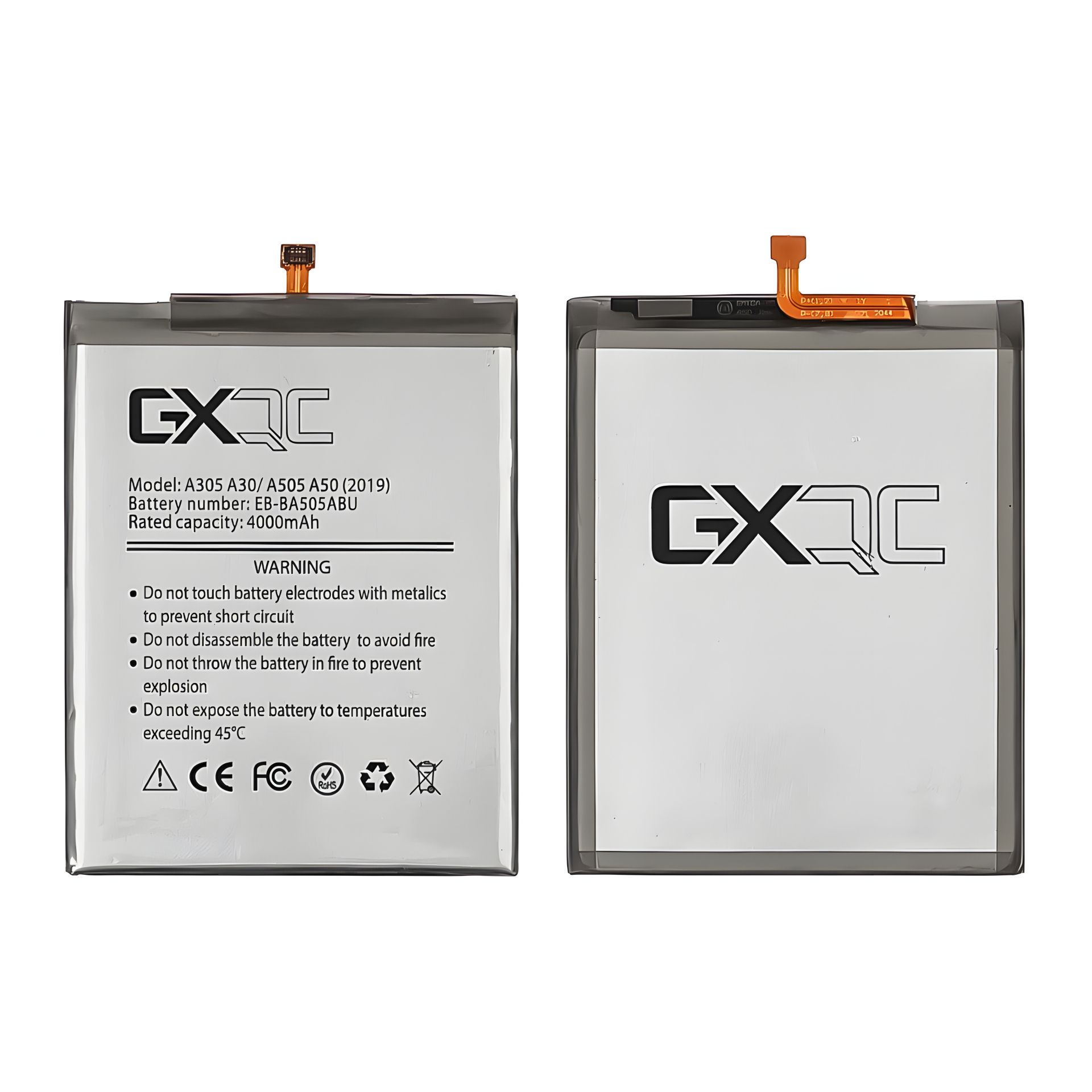 Акумулятор для GX EB-BA505ABU Samsung A205/A20, A305/A30, A307/A30s, A505/A50 Акумулятор для GX EB-BA505ABU Samsung A205/A20, A305/A30, A307/A30s, A505/A50