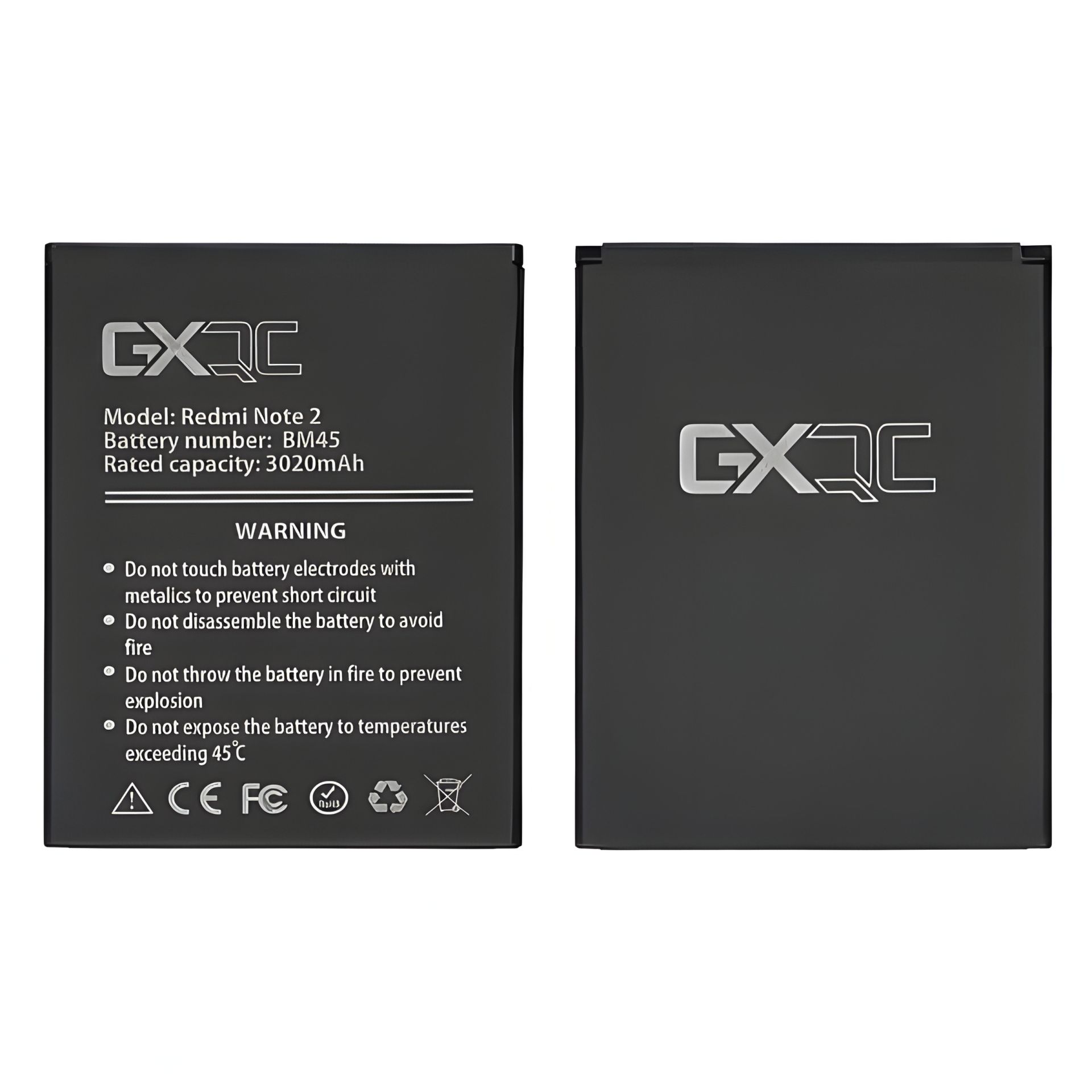 Акумулятор GX BM45 для Xiaomi Redmi Note 2 Акумулятор GX BM45 для Xiaomi Redmi Note 2