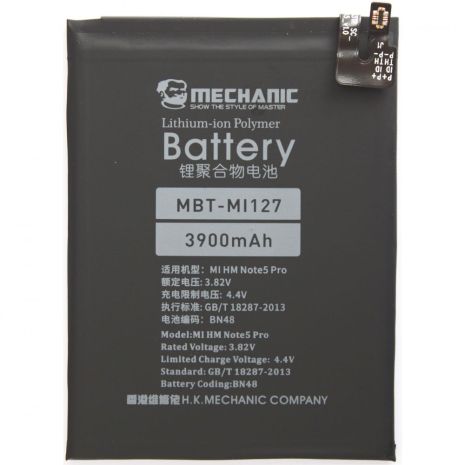 Аккумулятор MECHANIC BN48 (4000 mAh) для Xiaomi Redmi Note 6 Pro Аккумулятор MECHANIC BN48 (4000 mAh) для Xiaomi Redmi Note 6 Pro