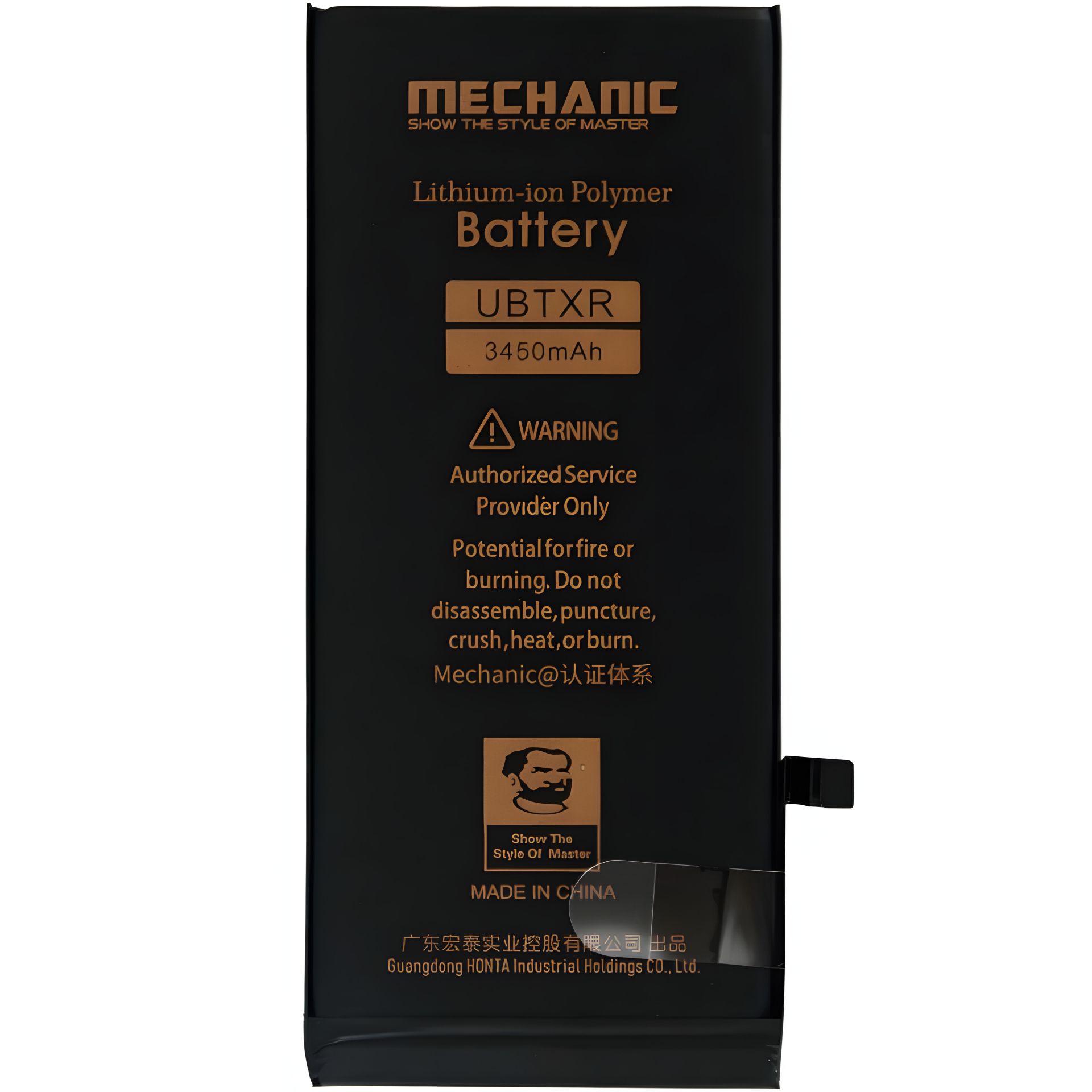 Акумулятор MECHANIC для Apple iPhone XR (збільшена ємність, 3450mAh) Акумулятор MECHANIC для Apple iPhone XR (збільшена ємність, 3450mAh)