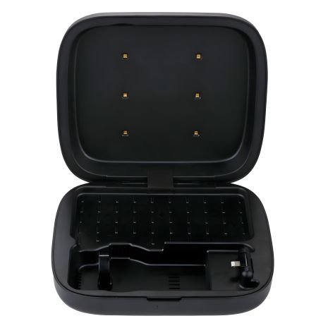 Бездротове ЗУ 3 в 1+ Стерилізатор 1,5a Black Бездротове ЗУ 3 в 1+ Стерилізатор 1,5a Black