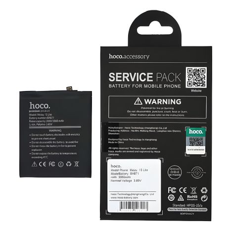 Акумулятор Hoco BA871 для Meizu 15 Lite Акумулятор Hoco BA871 для Meizu 15 Lite