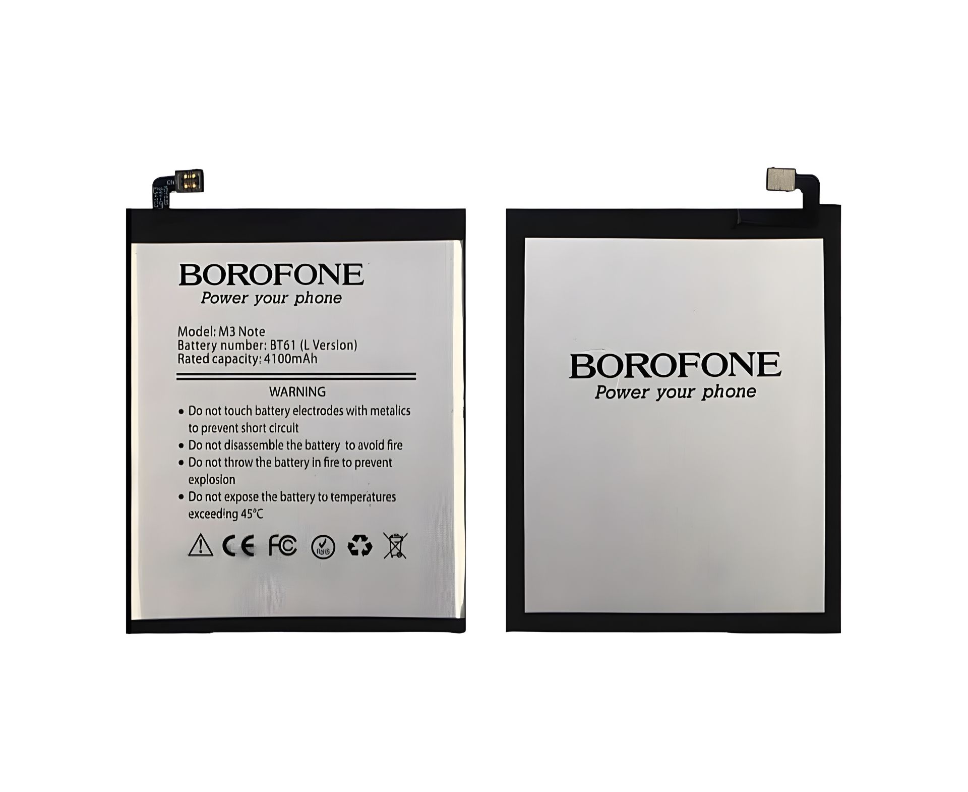 Акумулятор для Meizu M3 Note Borofone BT61C (L681) Акумулятор для Meizu M3 Note Borofone BT61C (L681)