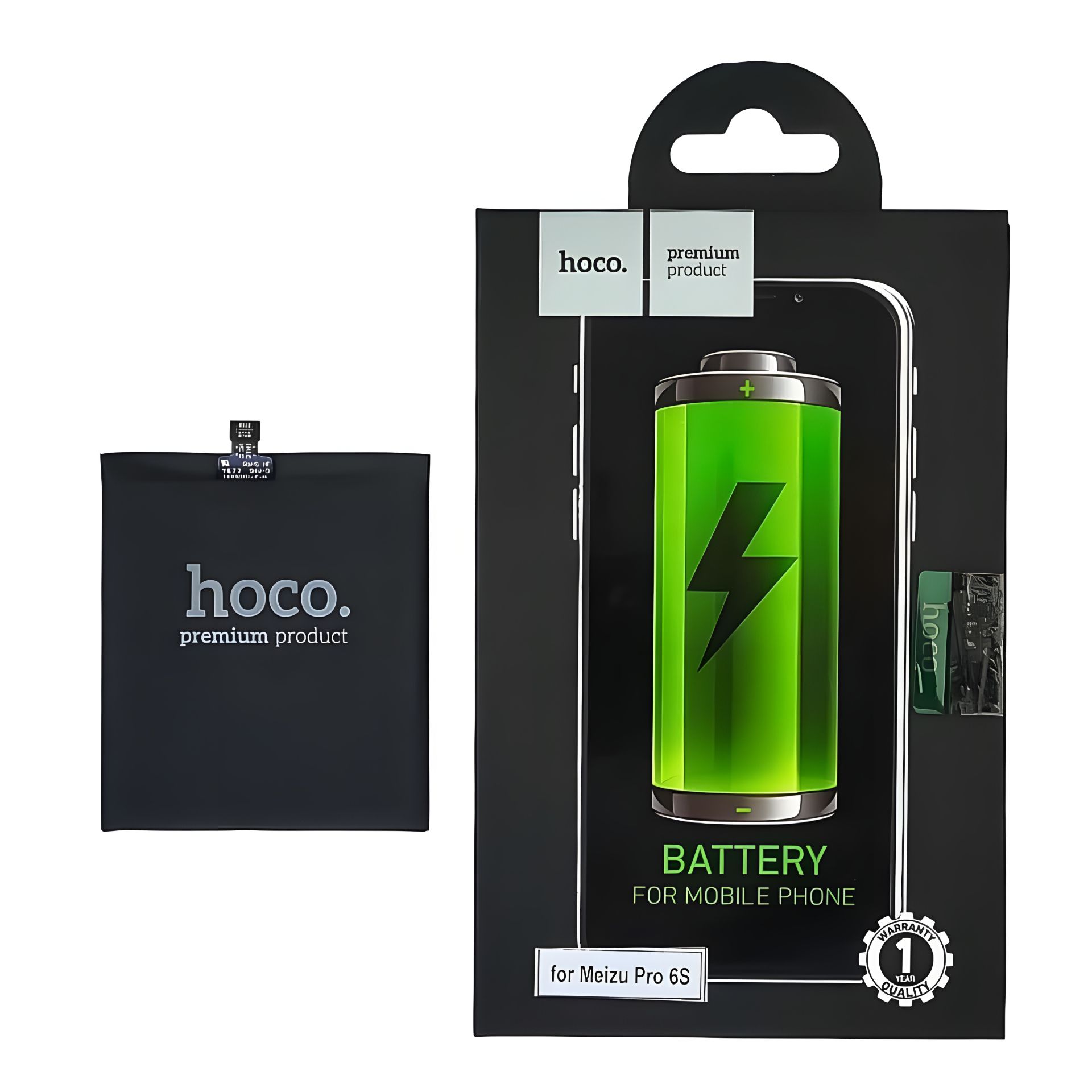 Hoco BT53S Акумулятор для Meizu Pro 6S/Pro 6 Hoco BT53S Акумулятор для Meizu Pro 6S/Pro 6