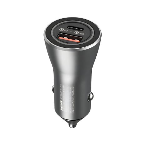 Автомобильное ЗУ Remax RCC107, 36W, PD+QC, Черное