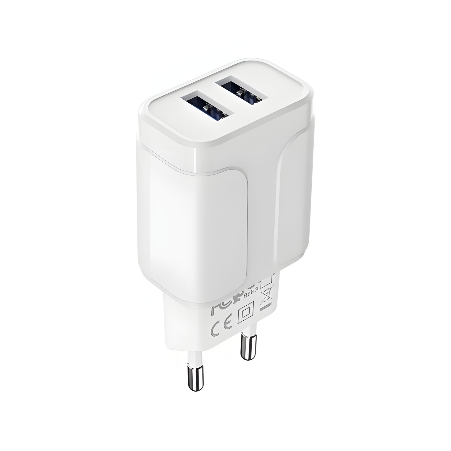 Зарядное устройство Borofone BA37A 2USB 2.4A 12W White Зарядное устройство Borofone BA37A 2USB 2.4A 12W White