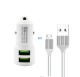 Автомобільне ЗУ LDNIO C309 / micro-USB White Автомобільне ЗУ LDNIO C309 / micro-USB White