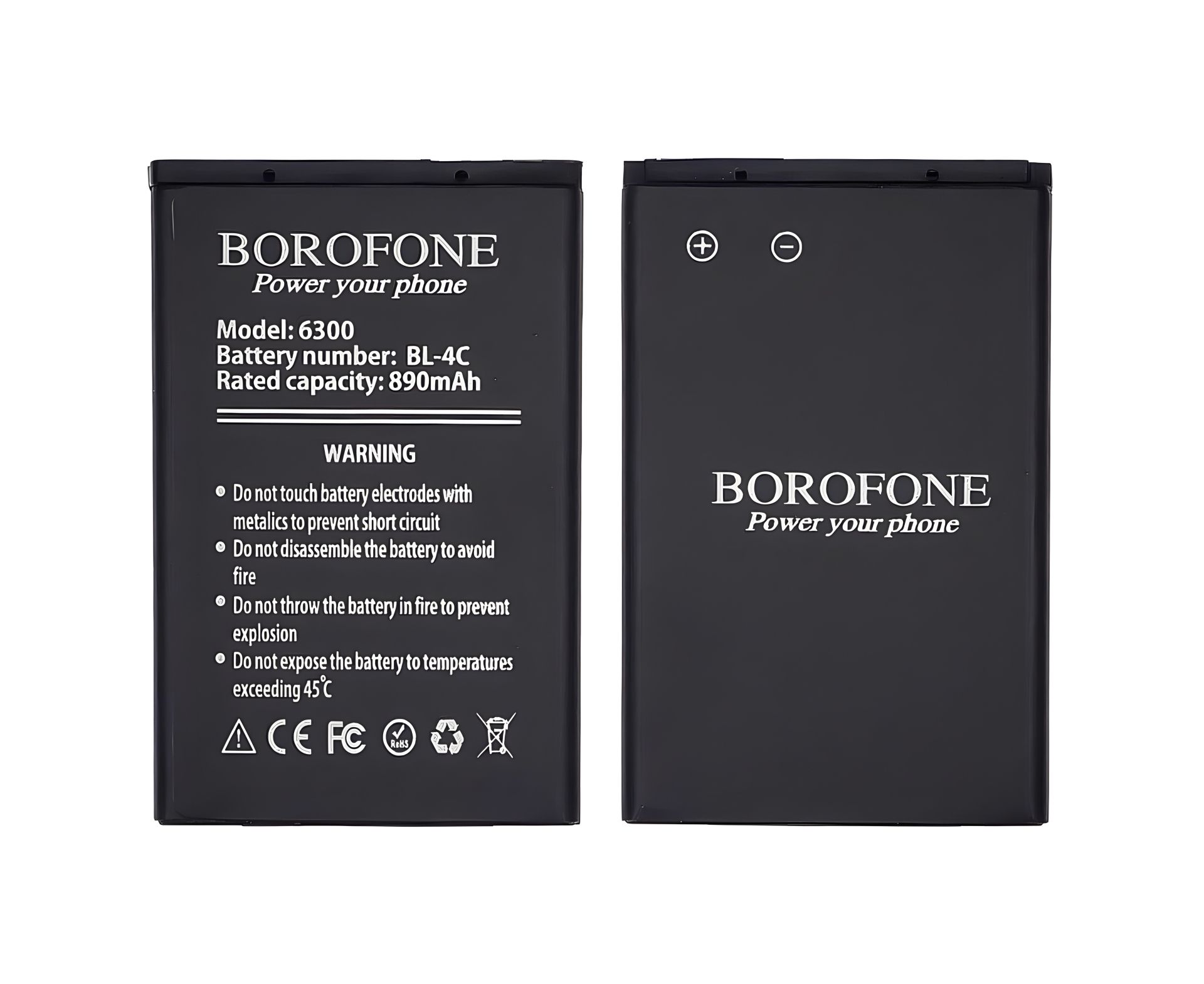 Borofone BL-4C аккумулятор для Nokia 6300/ 5100/ 6100/ 6260/ 7200/ 7270/ 7610/ X2-00/ C2-05 Borofone BL-4C аккумулятор для Nokia 6300/ 5100/ 6100/ 6260/ 7200/ 7270/ 7610/ X2-00/ C2-05