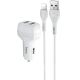 Автомобильное ЗУ Hoco Z36 Lightning 2USB White Автомобильное ЗУ Hoco Z36 Lightning 2USB White