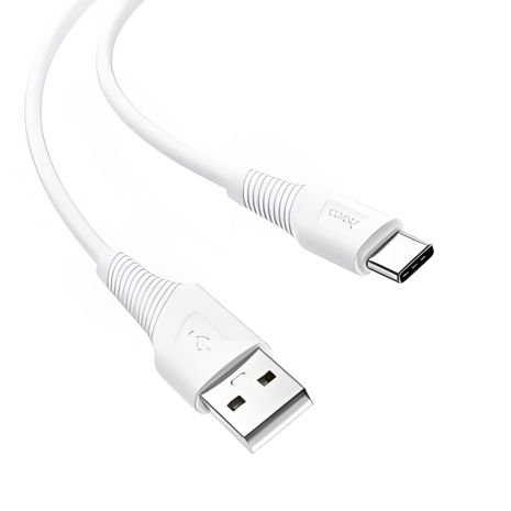 USB Hoco Type C X88 Gratified 3A Белый USB Hoco Type C X88 Gratified 3A Белый