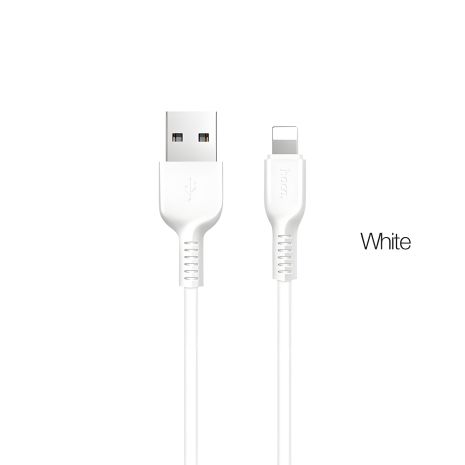USB Hoco X20 Lightning 3m, білий USB Hoco X20 Lightning 3m, білий