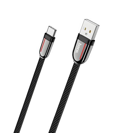 USB шнур Hoco U74 Grand Type-C, чорний USB шнур Hoco U74 Grand Type-C, чорний