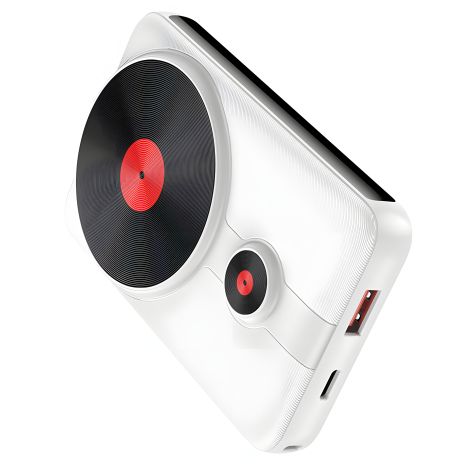 Повербанк Hoco J92 MagSafe Wireless Charger (10000mAh / Out: USB 22.5W, Cable-Type-C 20W, Cable-Lightning / In: Type-C, Cable-Type-C 18W) с дисплеем, белый Повербанк Hoco J92 MagSafe Wireless Charger (10000mAh / Out: USB 22.5W, Cable-Type-C 20W, Cable-Lightning / In: Type-C, Cable-Type-C 18W) с дисплеем, белый