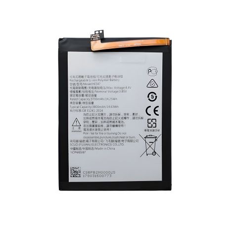 Nokia 7 Plus HE347 аккумулятор (TA-1041, TA-1062, TA-1055) 3800 mAh [Original PRC] 12-месячная гарантия