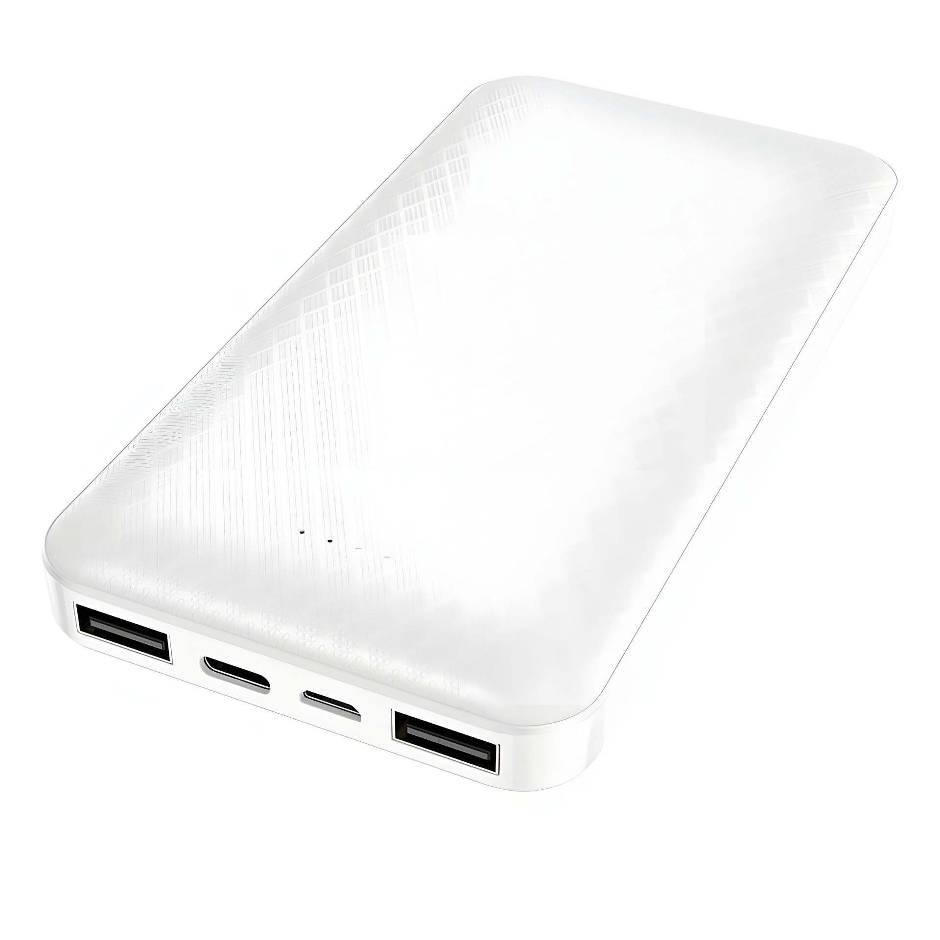 Повербанк Borofone BJ3 Minimalist (10000 mAh/Out: 2USB 5V/2A/In: Type-C, micro-USB 5V/2A) з LED індикатором, Білий Повербанк Borofone BJ3 Minimalist (10000 mAh/Out: 2USB 5V/2A/In: Type-C, micro-USB 5V/2A) з LED індикатором, Білий