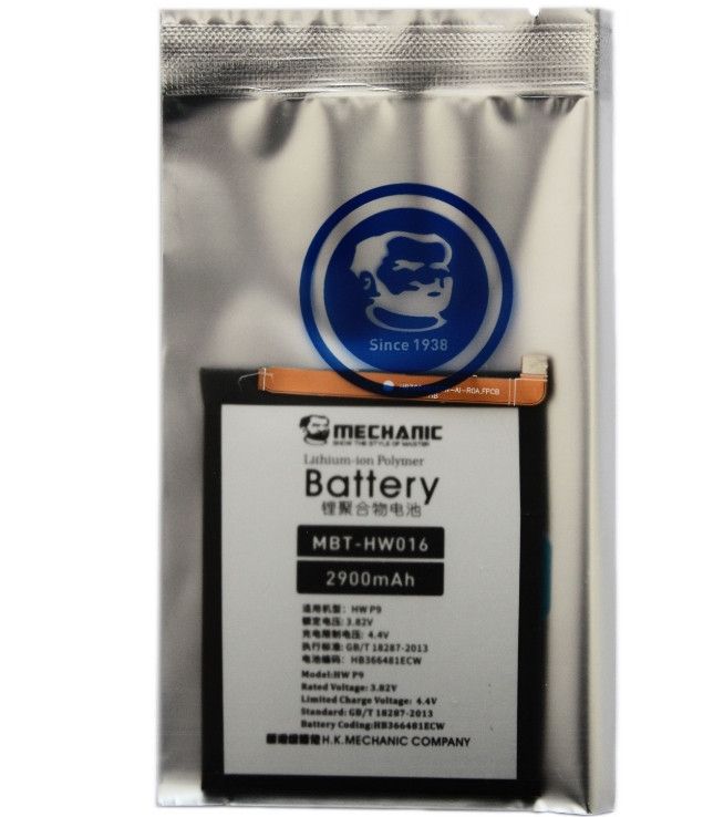 Аккумулятор MECHANIC HB366481ECW (2900 mAh) для Huawei P8 Lite 2017 / P9 Lite / P20 Lite / Y6 2018 Аккумулятор MECHANIC HB366481ECW (2900 mAh) для Huawei P8 Lite 2017 / P9 Lite / P20 Lite / Y6 2018