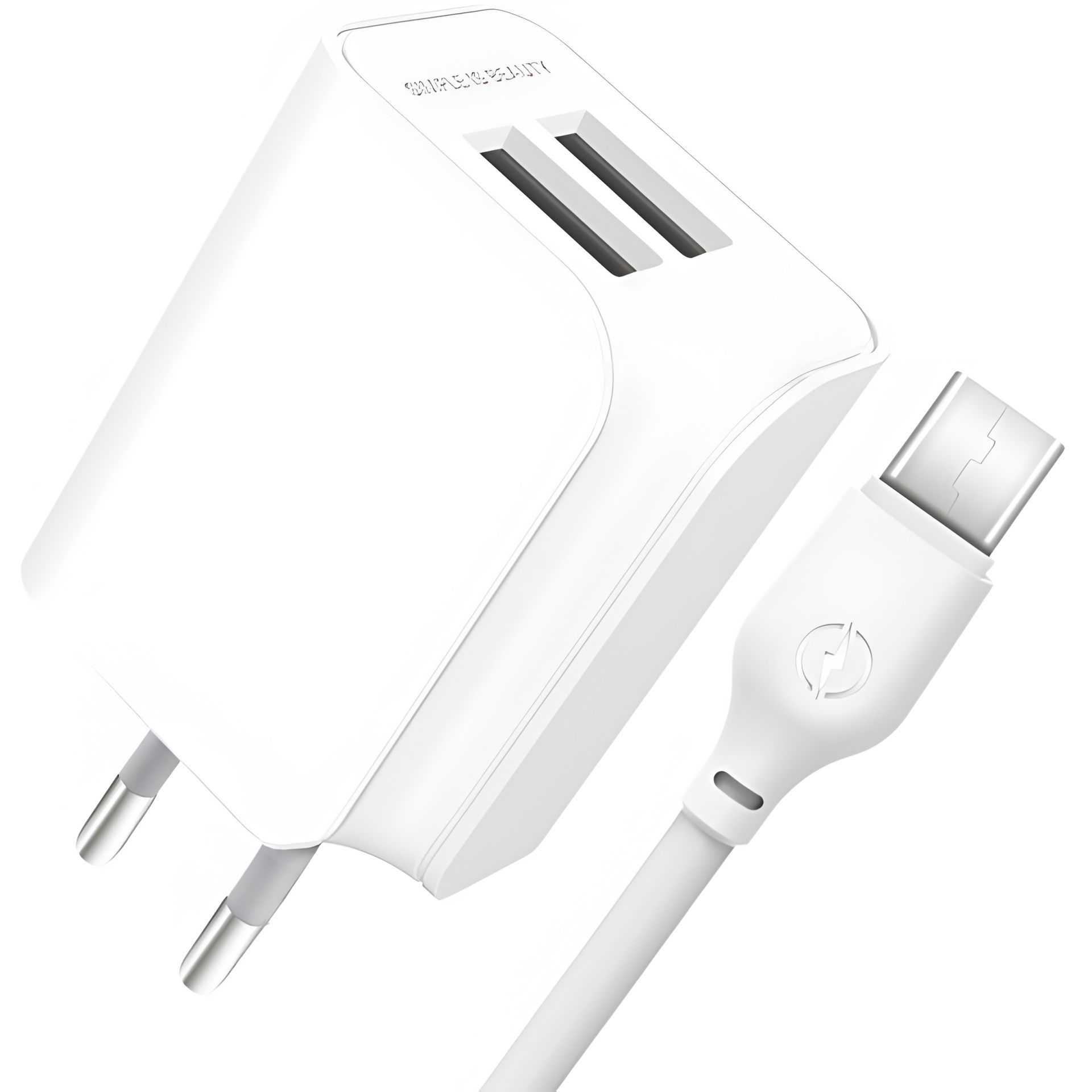 Зарядний пристрій XO L35D Micro 2USB 2.1A White Зарядний пристрій XO L35D Micro 2USB 2.1A White