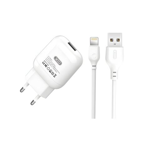 Зарядное устройство XO L37 Lightning White Зарядное устройство XO L37 Lightning White