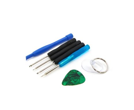 AIDA інструментальний набір 7in1 для телефонного ремонту (присоска, викрутки: Y0.6, пенталоб 0.8, -2.0, +1.2; лопатка, медіатор) AIDA інструментальний набір 7in1 для телефонного ремонту (присоска, викрутки: Y0.6, пенталоб 0.8, -2.0, +1.2; лопатка, медіатор)