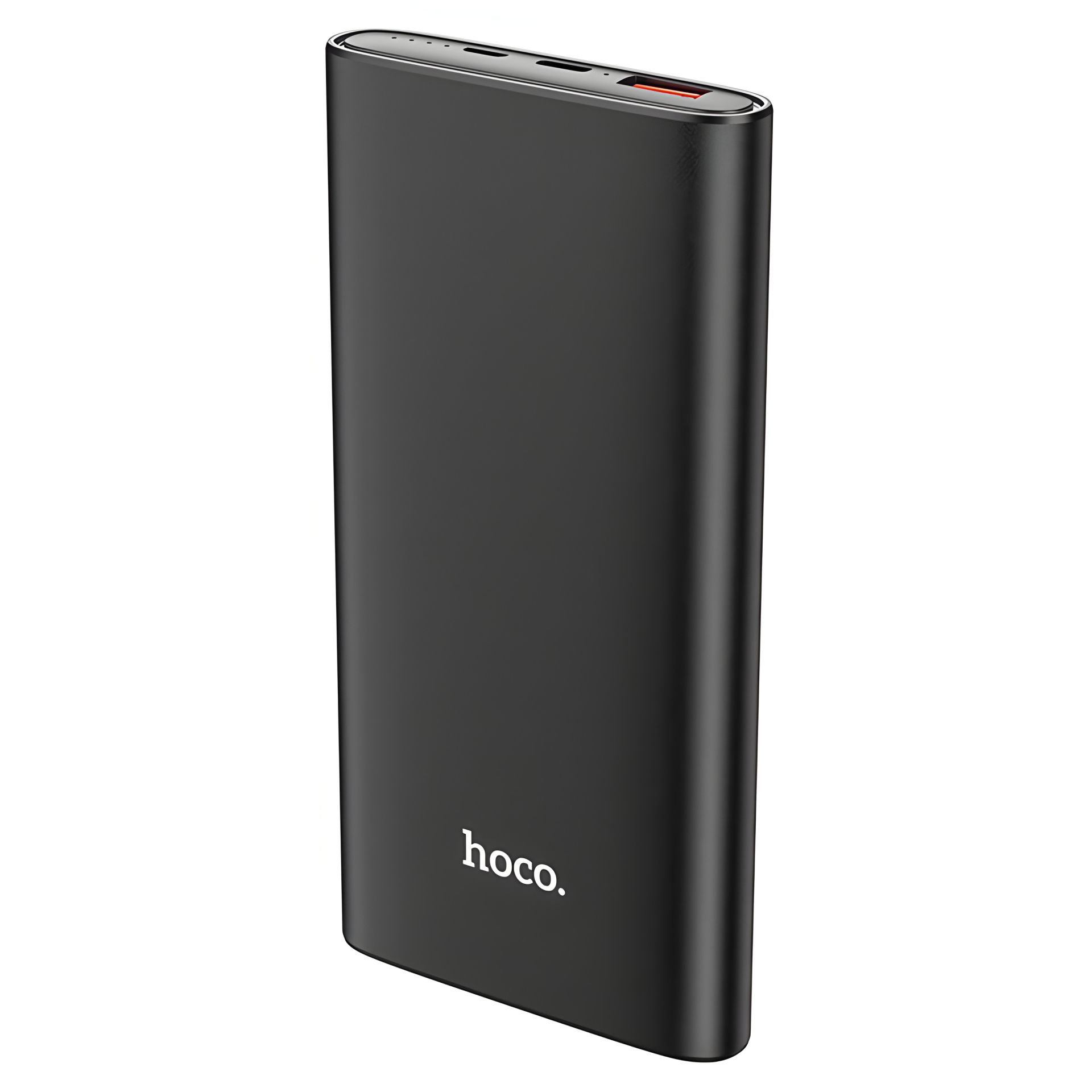 Hoco J83 повербанк (10000 mAh / Out: USB 18W QC3.0, Type-C 20W PD / In: Type-C 18W, micro-USB 18W), з LED індикатором, чорний Hoco J83 повербанк (10000 mAh / Out: USB 18W QC3.0, Type-C 20W PD / In: Type-C 18W, micro-USB 18W), з LED індикатором, чорний