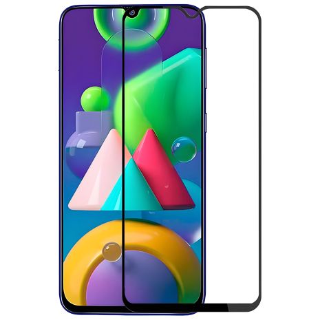 Захисне скло Full screen PowerPlant для Samsung Galaxy M21 2020 (M215F), оригінальне