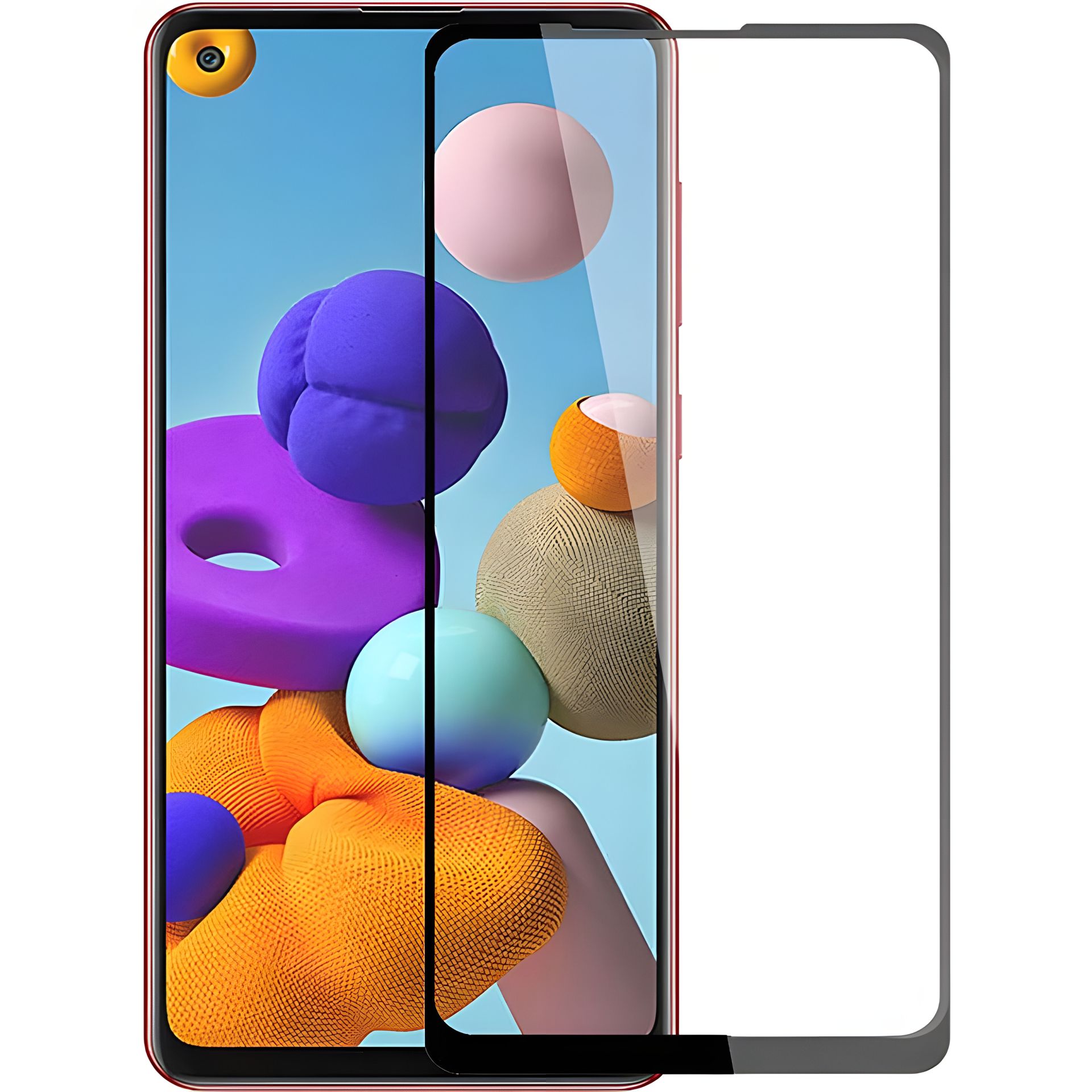 Защитное стекло PowerPlant Full screen для Samsung Galaxy A21s 2020 (A217F) Защитное стекло PowerPlant Full screen для Samsung Galaxy A21s 2020 (A217F)