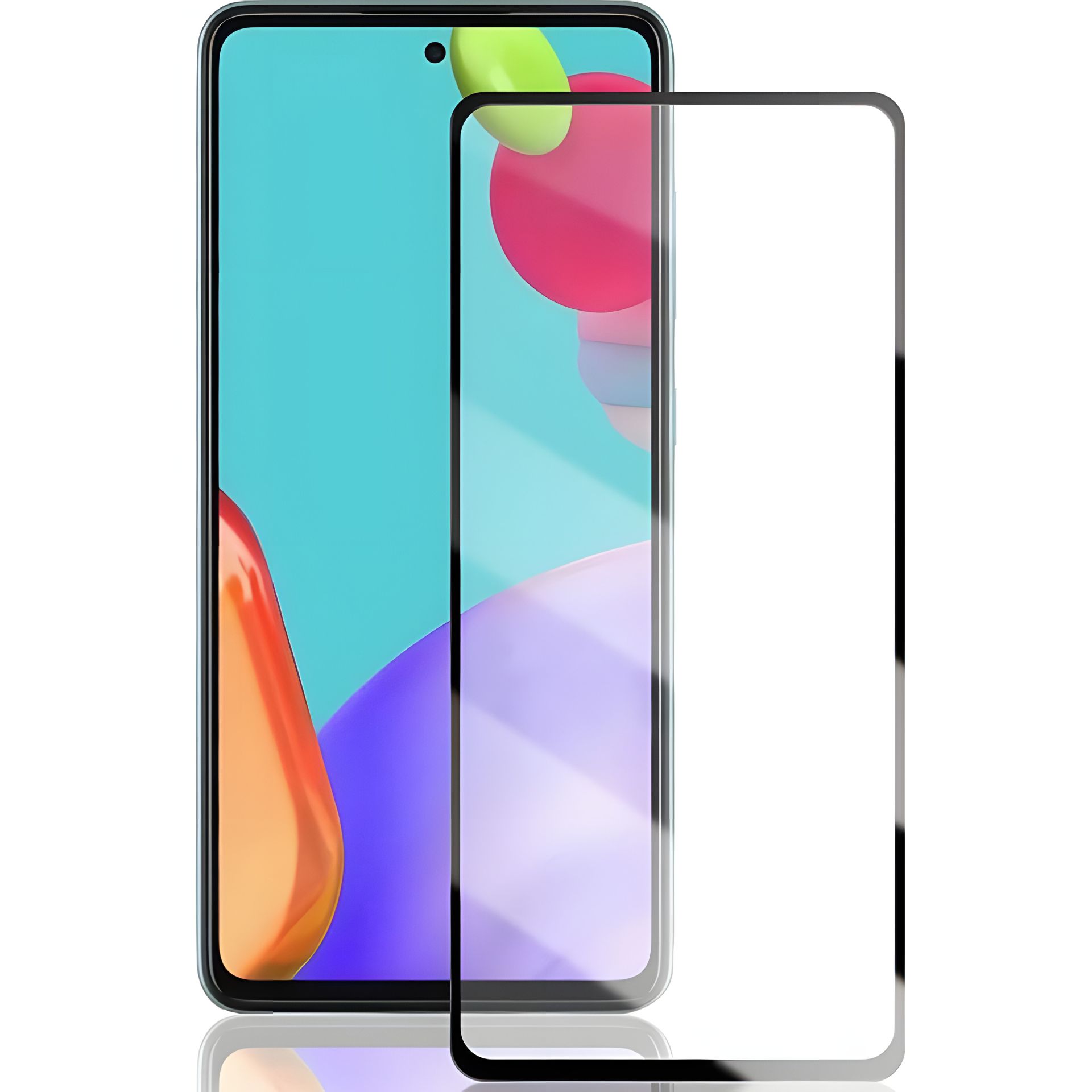 Full screen защитное стекло PowerPlant для Samsung Galaxy A52, Black Full screen защитное стекло PowerPlant для Samsung Galaxy A52, Black