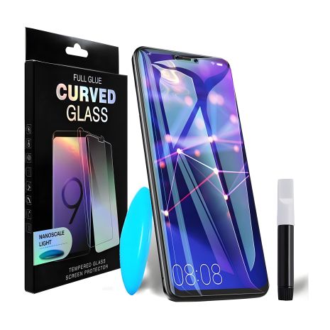 Черное защитное стекло PowerPlant Full screen для Vivo NEX 3