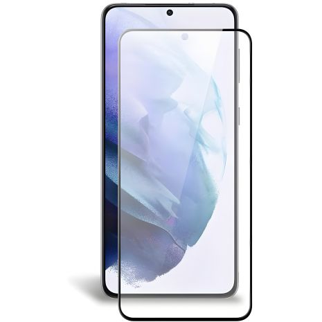 Полноэкранное защитное стекло PowerPlant для Samsung Galaxy S21, Black Полноэкранное защитное стекло PowerPlant для Samsung Galaxy S21, Black