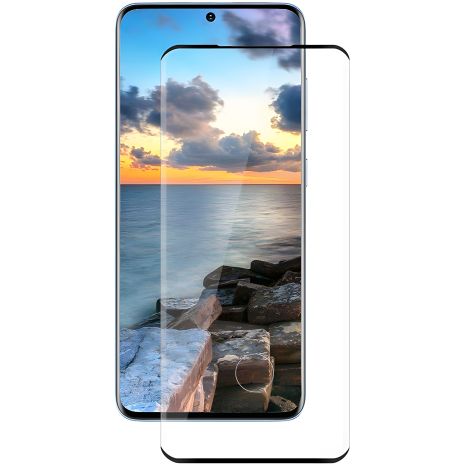 Захисне скло 3D PowerPlant для Samsung Galaxy S20 Ultra, Black Захисне скло 3D PowerPlant для Samsung Galaxy S20 Ultra, Black