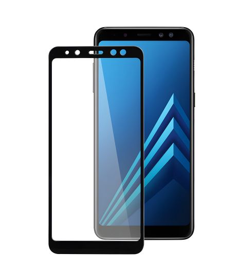 Защитное 2018 стекло серии Full screen для Samsung Galaxy A8 от PowerPlant, Black Защитное 2018 стекло серии Full screen для Samsung Galaxy A8 от PowerPlant, Black