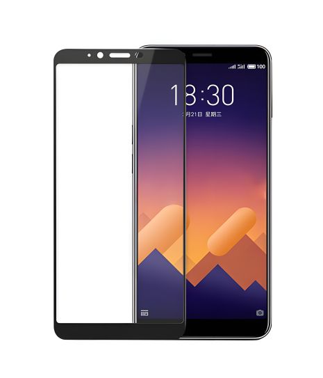 PowerPlant Full screen стекло для Meizu E3, Black