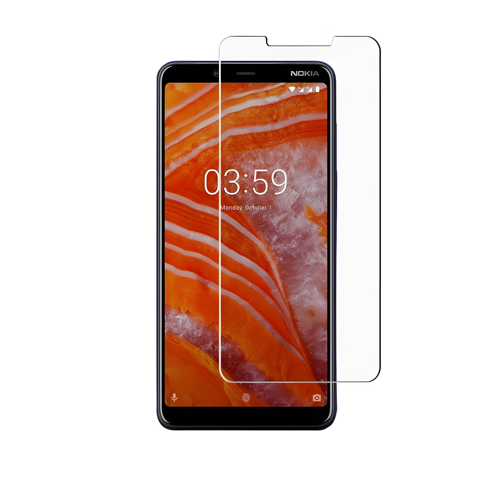 Захисне скло для Nokia 3.1 Plus PowerPlant Захисне скло для Nokia 3.1 Plus PowerPlant