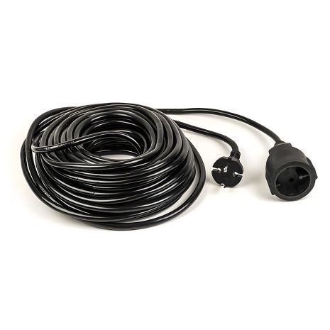 PowerPlant JY-3021/20 Подовжувач 20 м, 2x2.5мм2, 16А Black PowerPlant JY-3021/20 Подовжувач 20 м, 2x2.5мм2, 16А Black