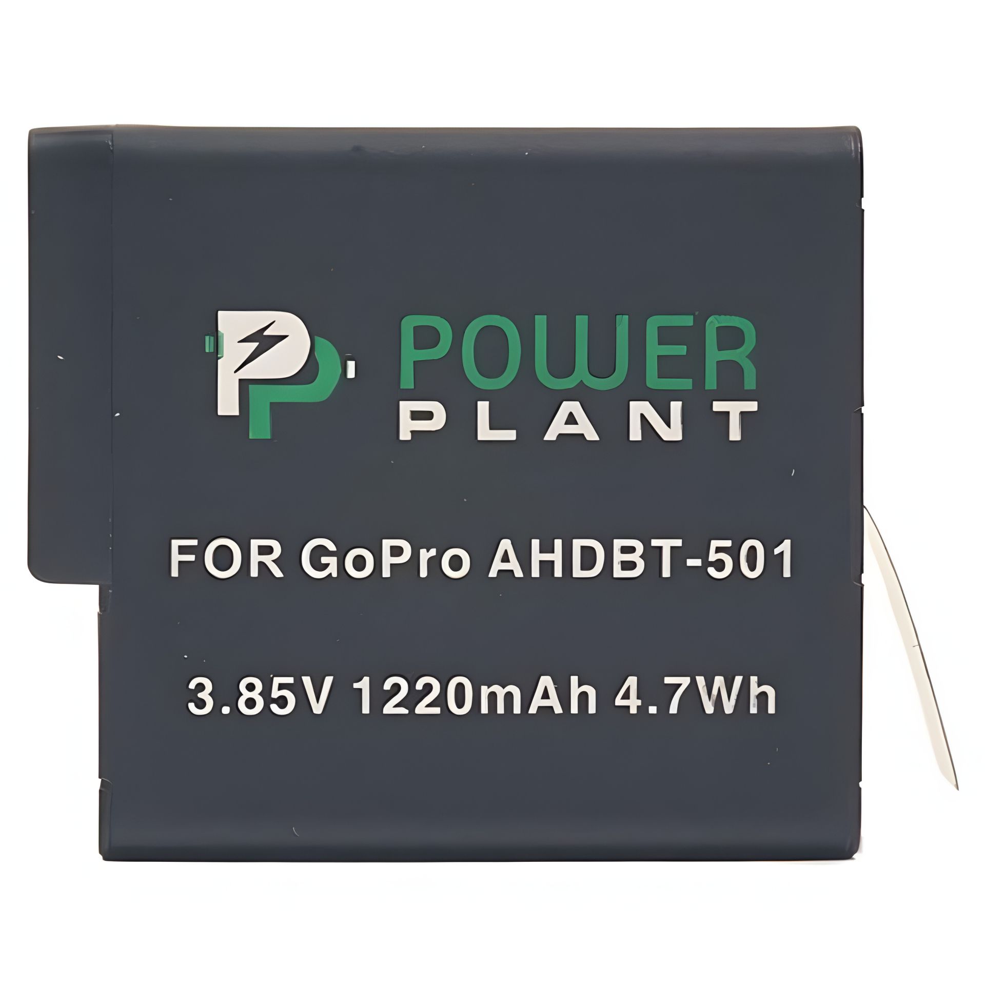PowerPlant акумулятор для GoPro AHDBT-501 1220mAh, 3.85V, 4.7Wh PowerPlant акумулятор для GoPro AHDBT-501 1220mAh, 3.85V, 4.7Wh